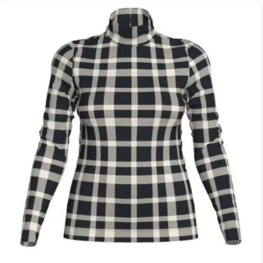 LuLaRoe Penelope High Mock Neck Ling Sleeves 3009
